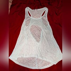 Light Blue Cut Out Tank!